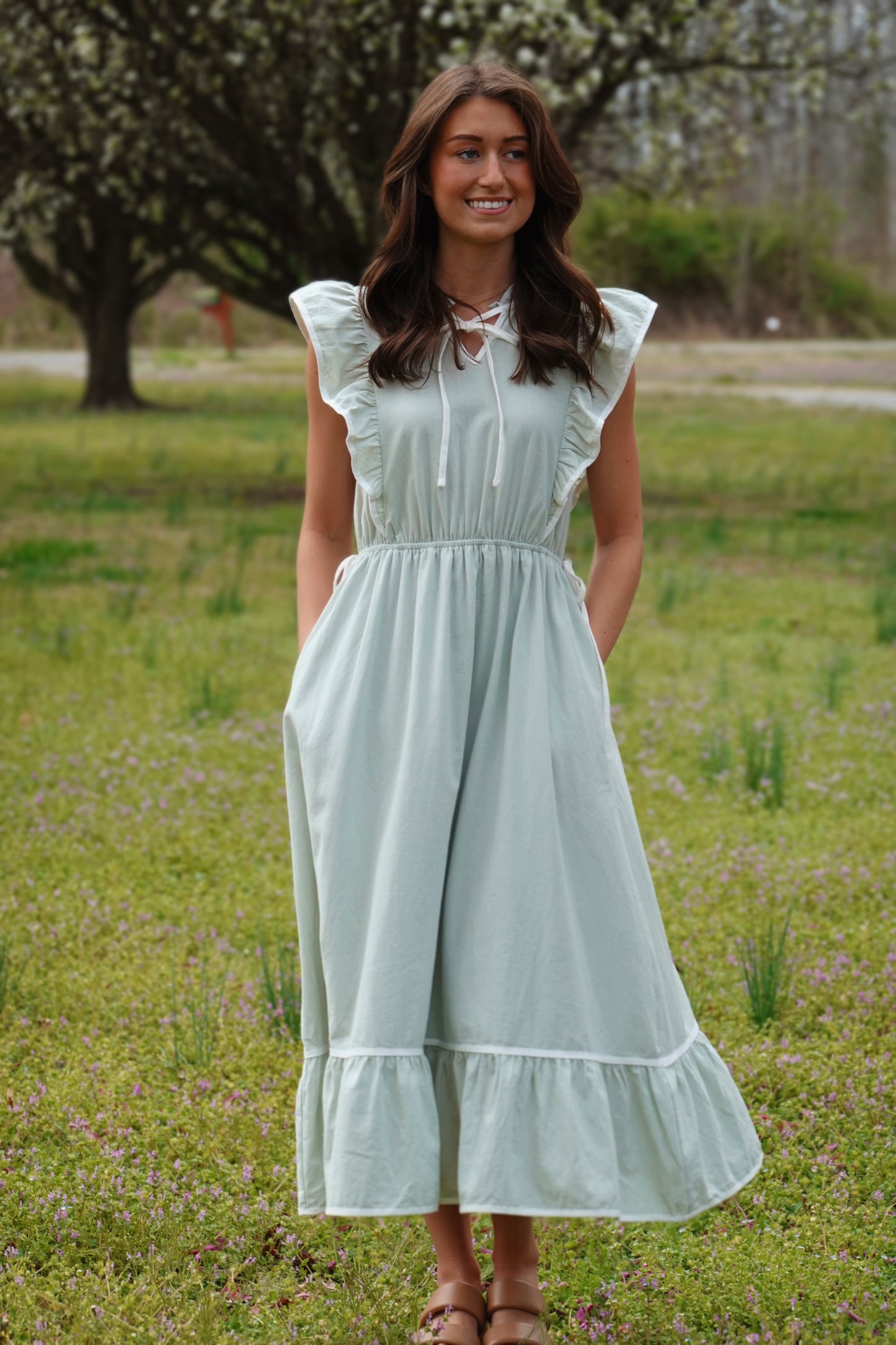 Garden Party Midi Dress